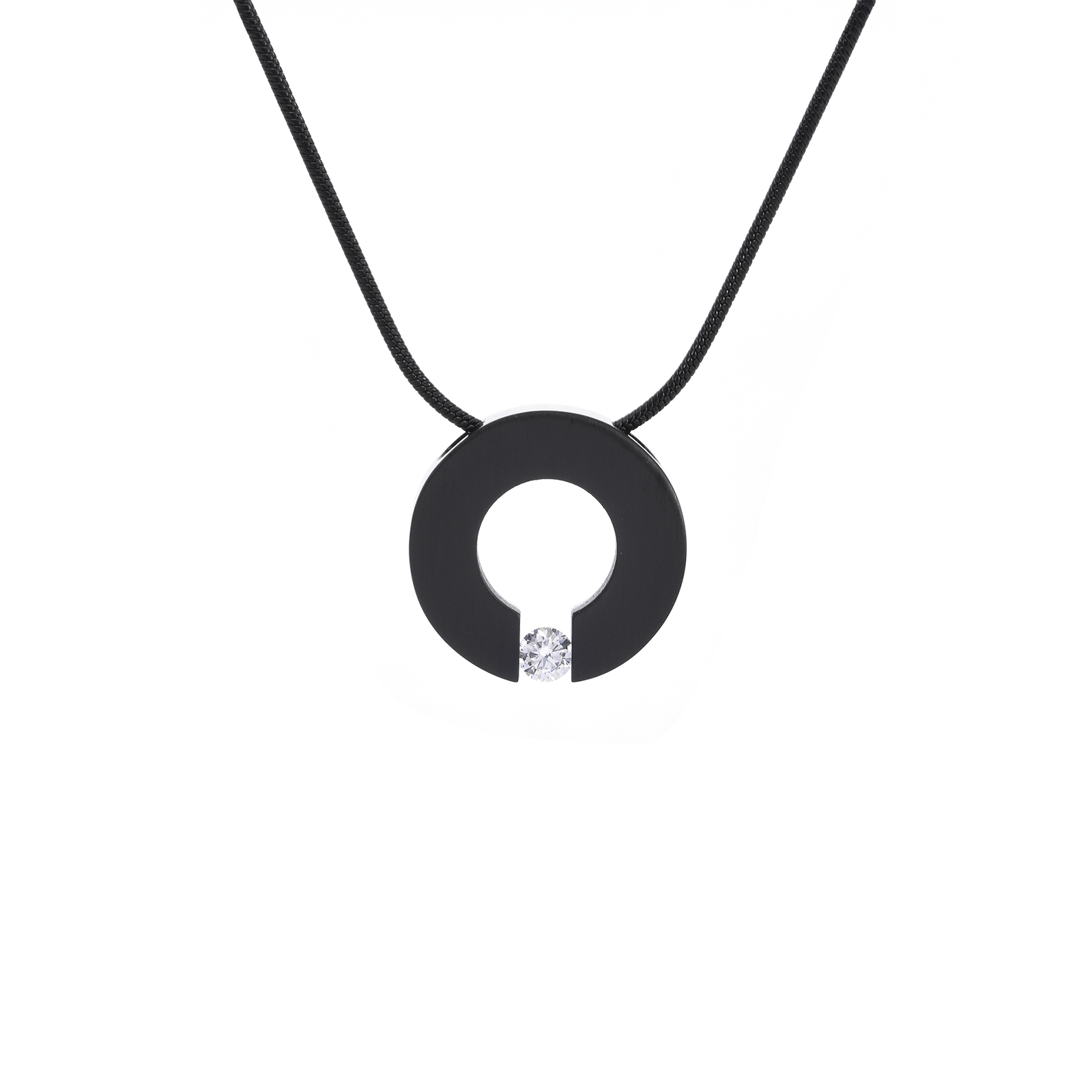 PT100B B.Tiff Black Malfinia Pendant - PBNJ FASHIONS