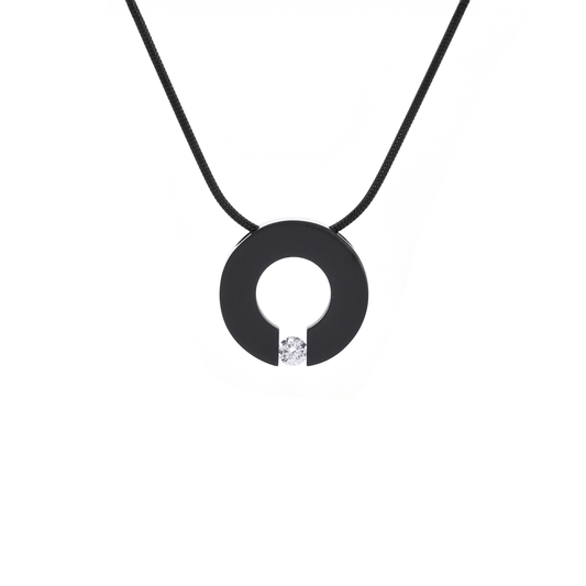 PT100B B.Tiff Black Malfinia Pendant - PBNJ FASHIONS