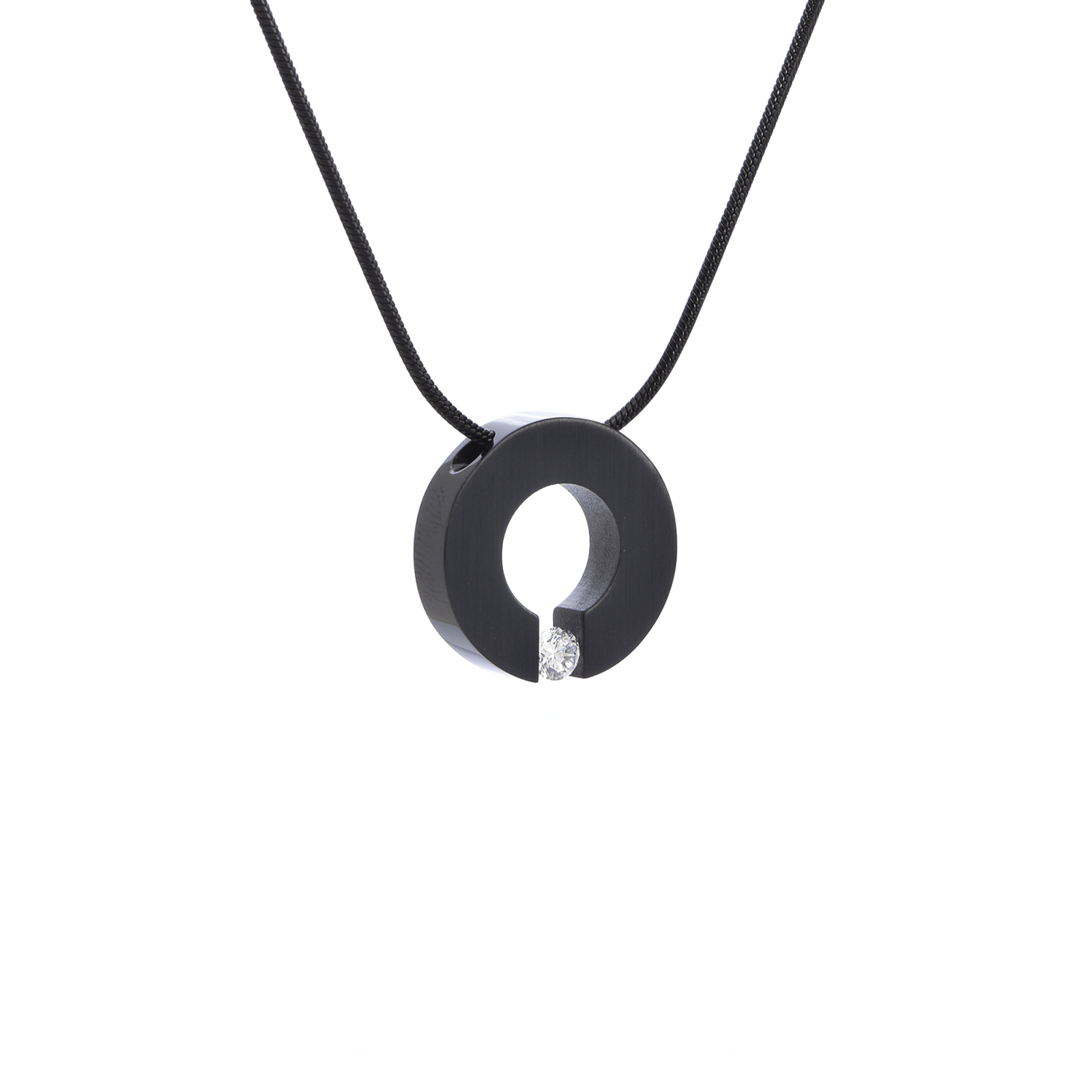 PT100B B.Tiff Black Malfinia Pendant - PBNJ FASHIONS