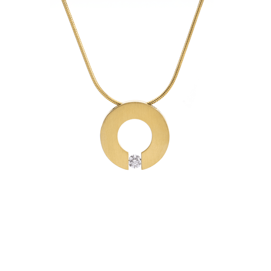 PT100G B.Tiff Gold Malfinia Pendant - PBNJ FASHIONS