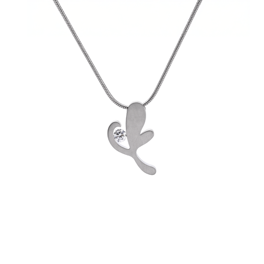 PT102W B.Tiff Lucky Clover Pendant - PBNJ FASHIONS