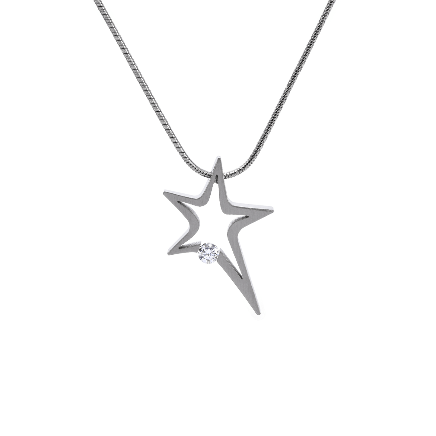 PT115W B.Tiff Shooting Star Pendant Necklace - PBNJ FASHIONS
