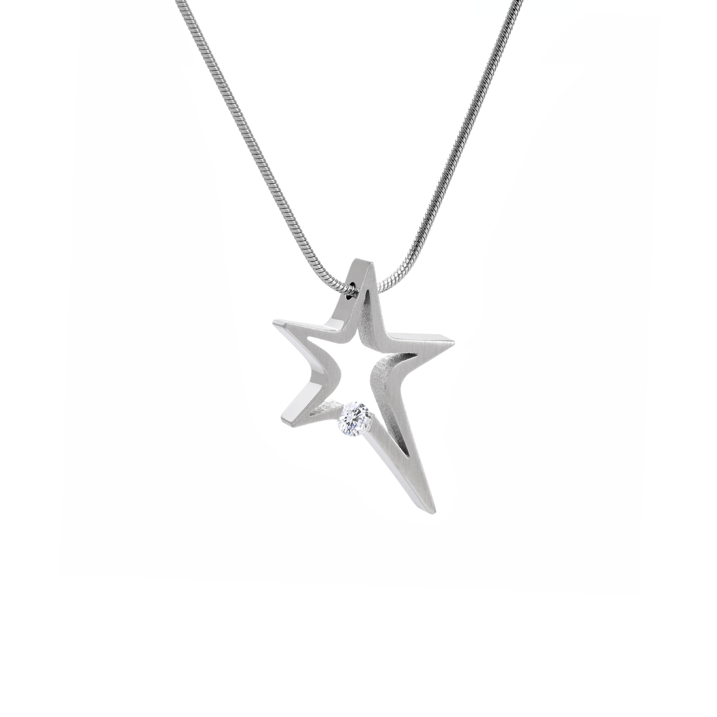 PT115W B.Tiff Shooting Star Pendant Necklace - PBNJ FASHIONS