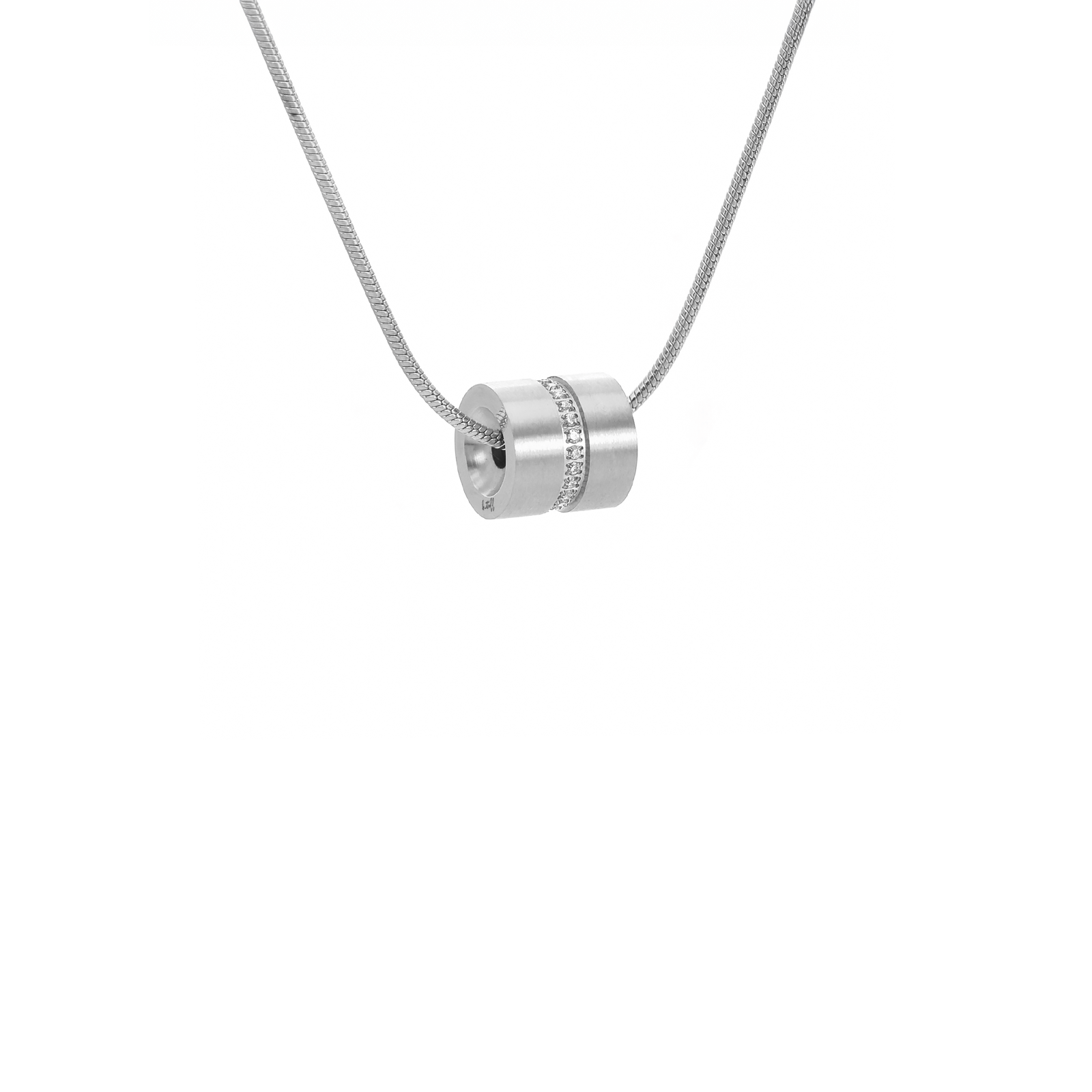 PT118W B.Tiff Barrel Pendant - PBNJ FASHIONS