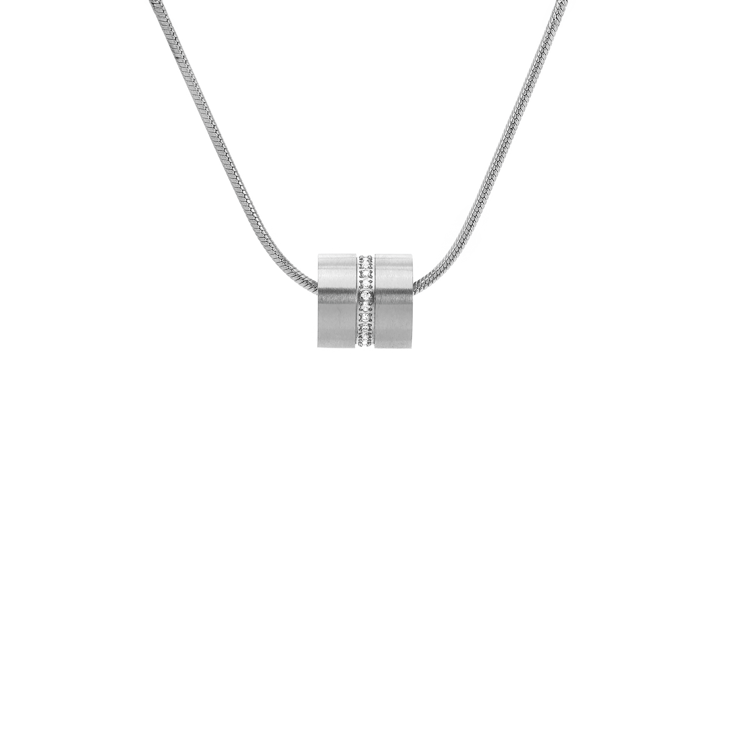 PT118W B.Tiff Barrel Pendant - PBNJ FASHIONS