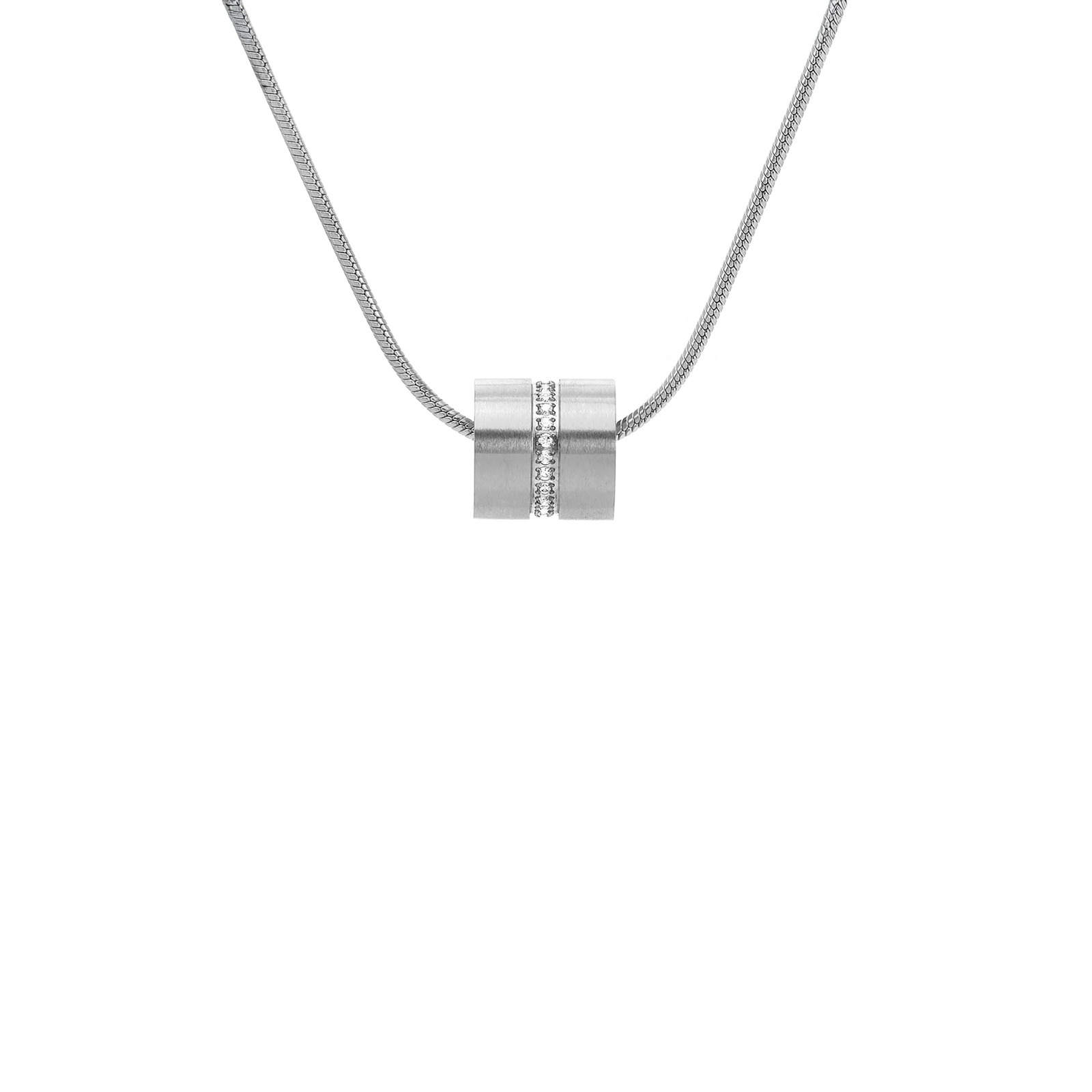 PT118W B.Tiff Barrel Pendant - PBNJ FASHIONS