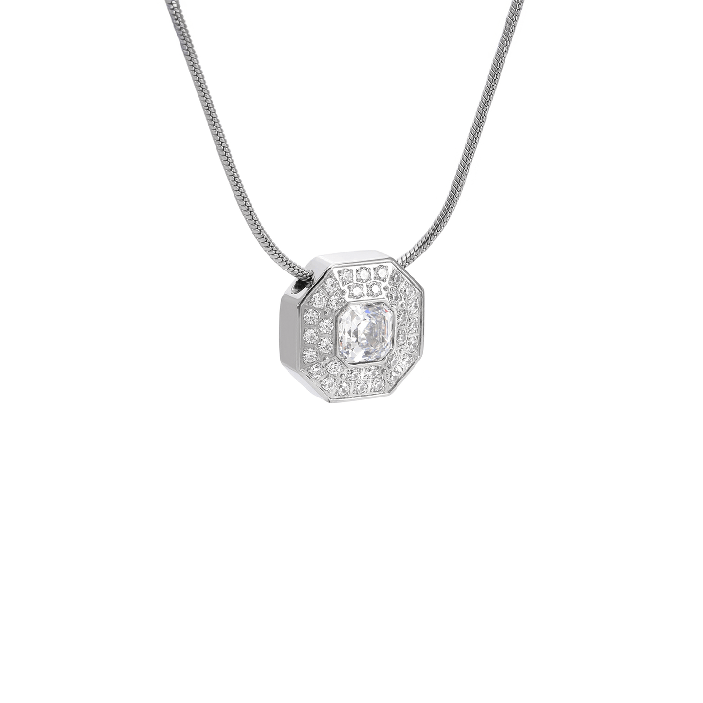 PT228W B.Tiff Hexagon Pendant - PBNJ FASHIONS