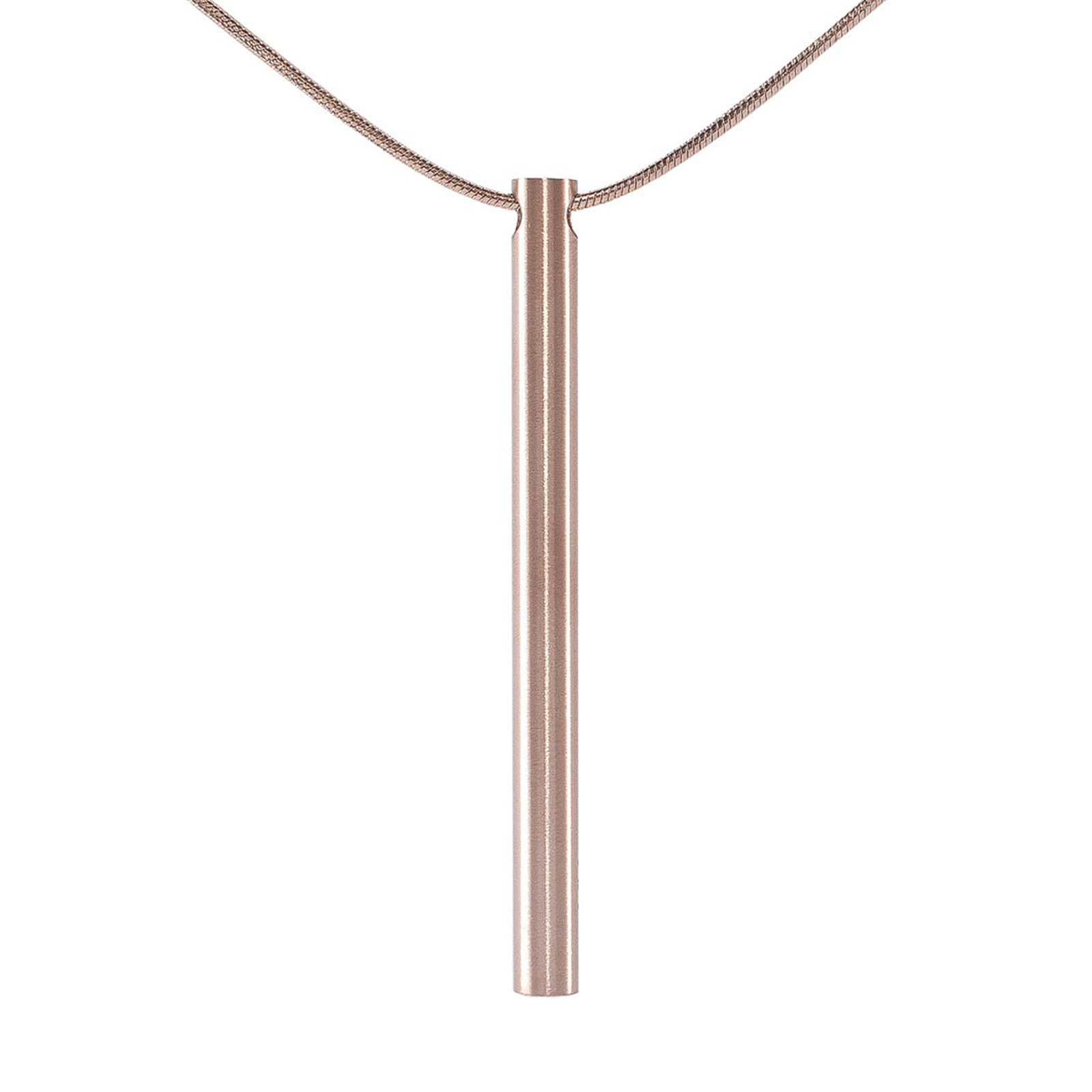 PT300RG B.Tiff Rose Gold Plain Bar Pendant - PBNJ FASHIONS