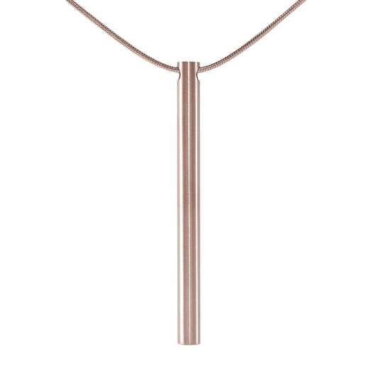 PT300RG B.Tiff Rose Gold Plain Bar Pendant - PBNJ FASHIONS