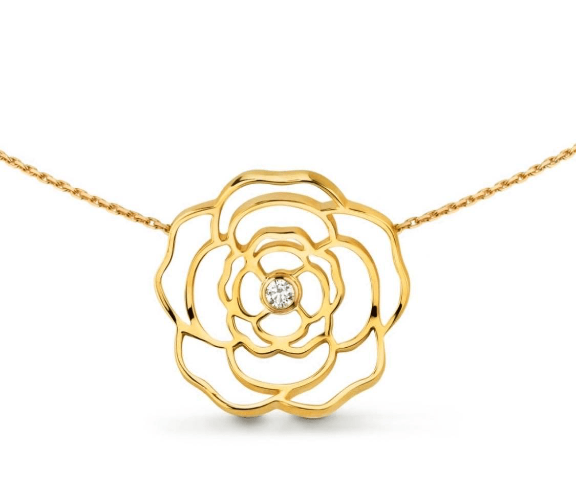 PT308G B.Tiff Rosé Gold Pendant Necklace - PBNJ FASHIONS