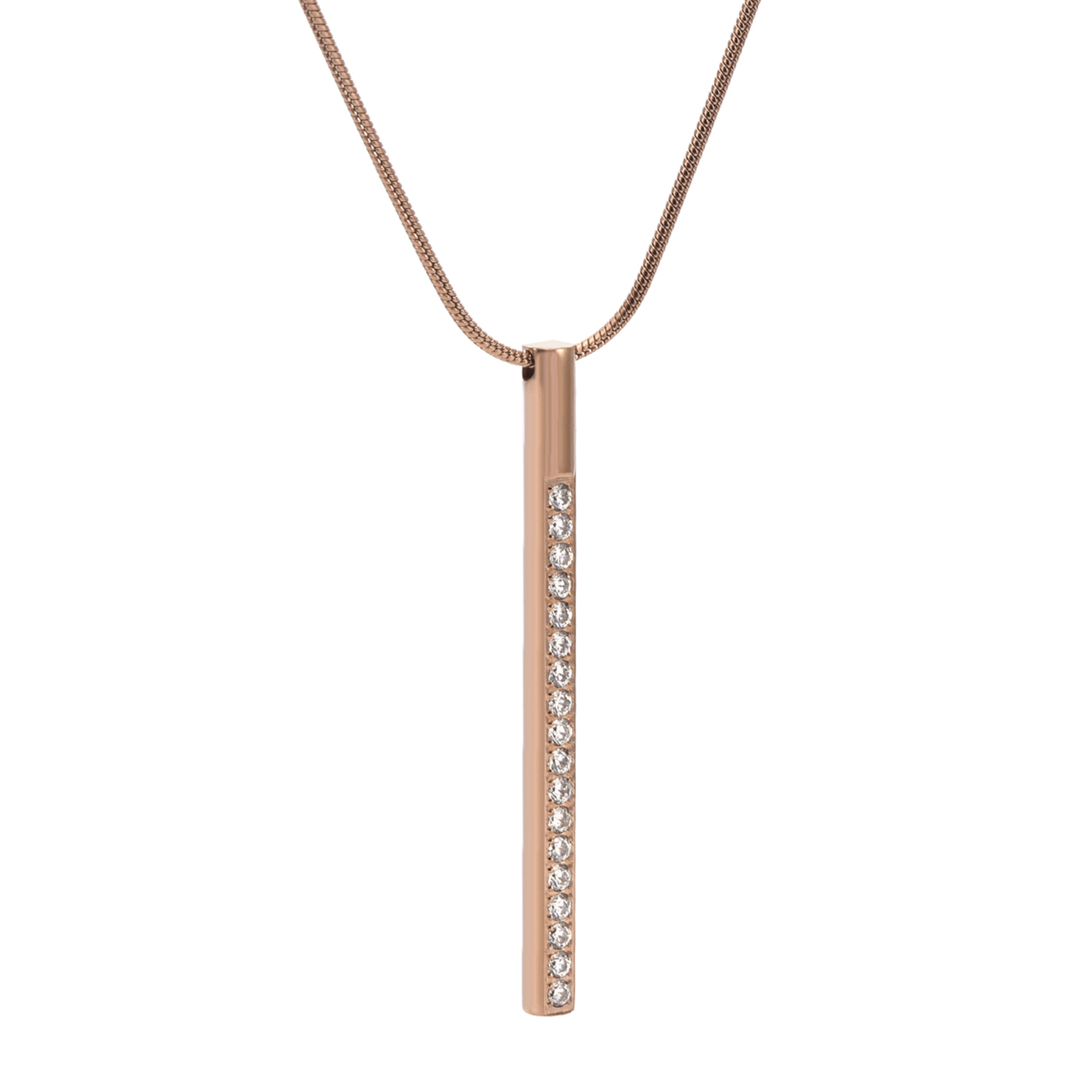 PT318RG B.Tiff Pave Bar Pendant - PBNJ FASHIONS