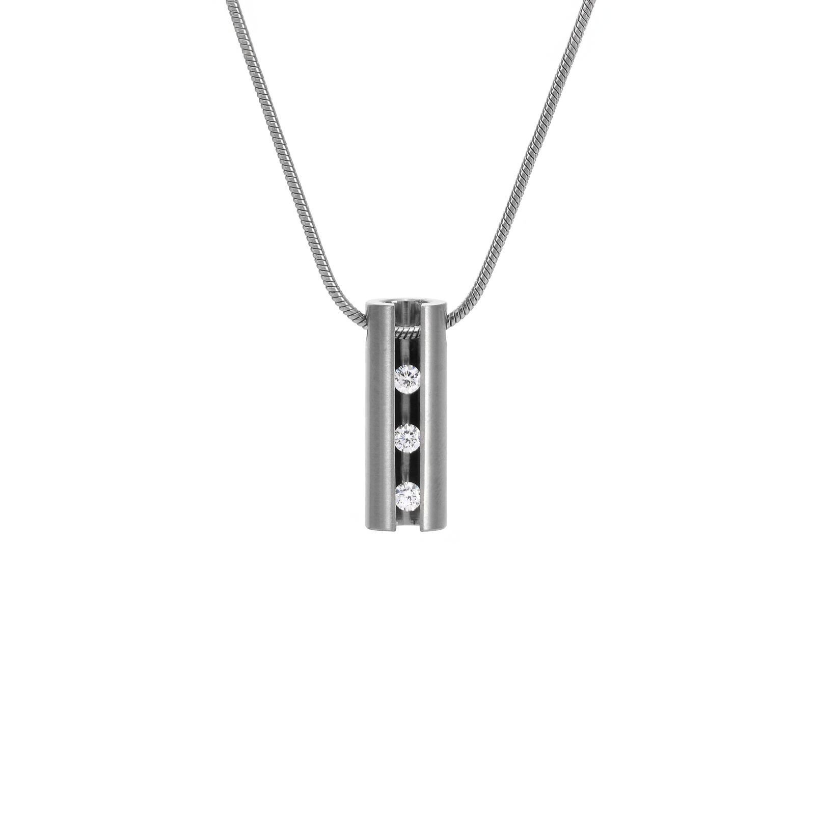 PT333W B.Tiff Hollowed Short Stick Pendant - PBNJ FASHIONS