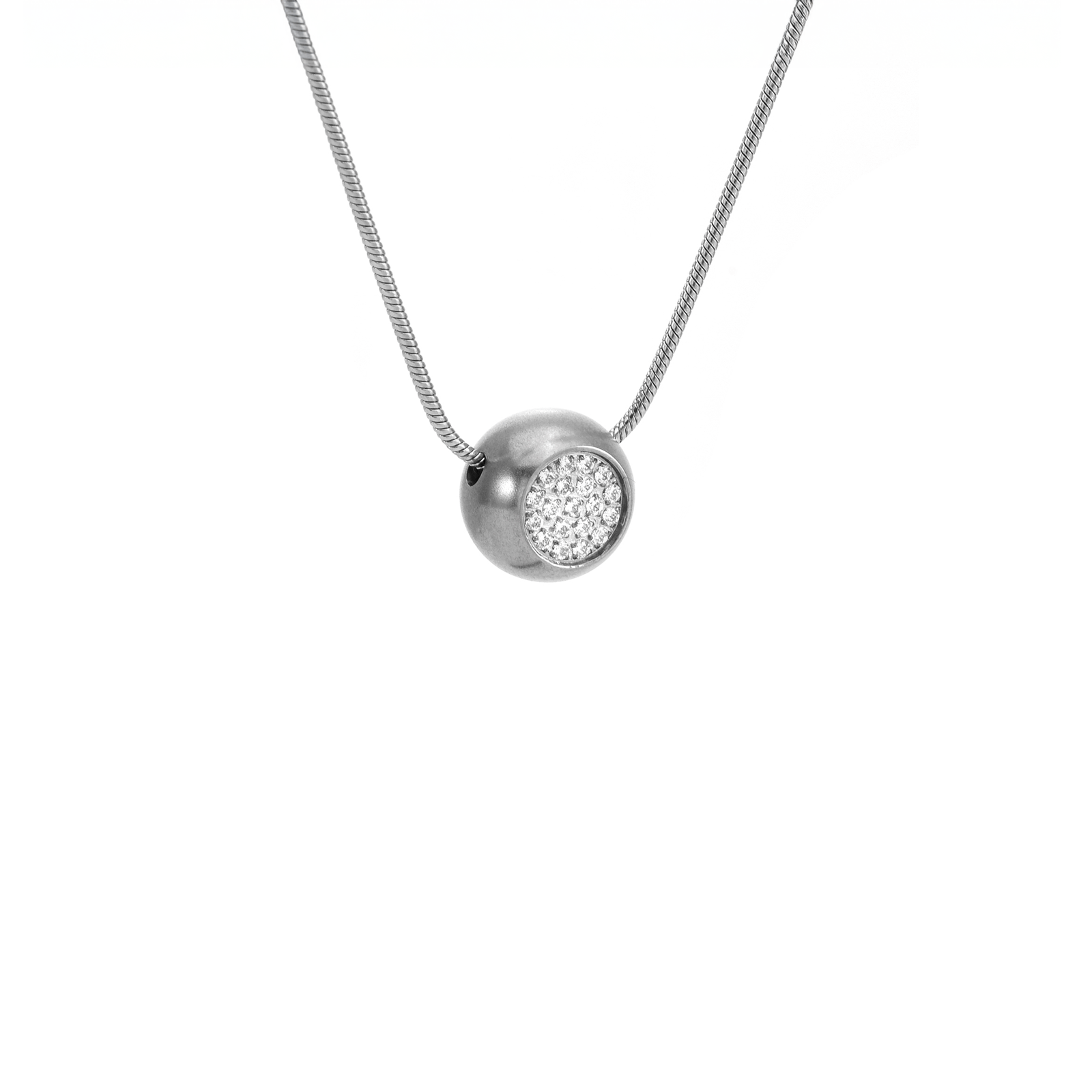 PT808W B.Tiff Pavé Globe Pendant - PBNJ FASHIONS