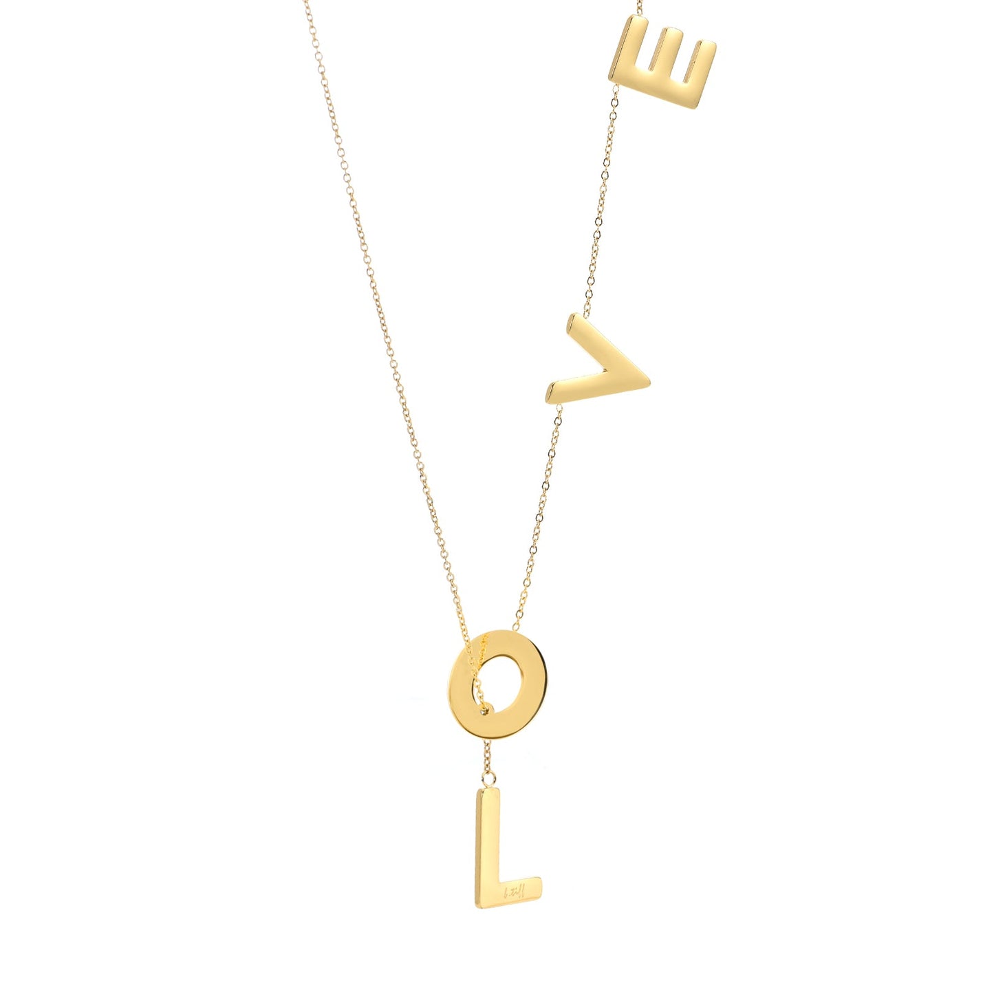 PTloveG B.Tiff Gold Adjustable Love Chain - PBNJ FASHIONS