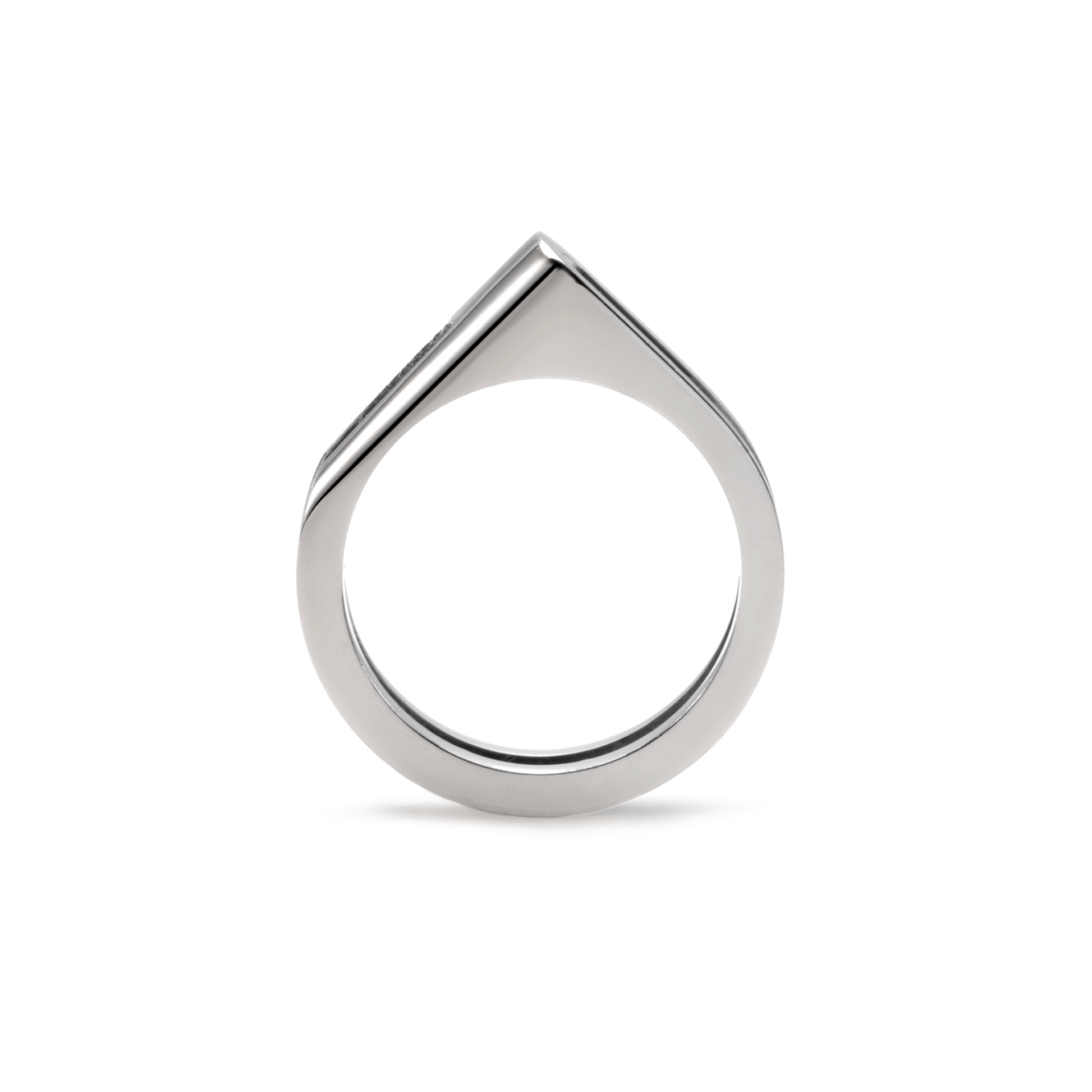 RG098W B.Tiff Pavé Carrée Ring - PBNJ FASHIONS