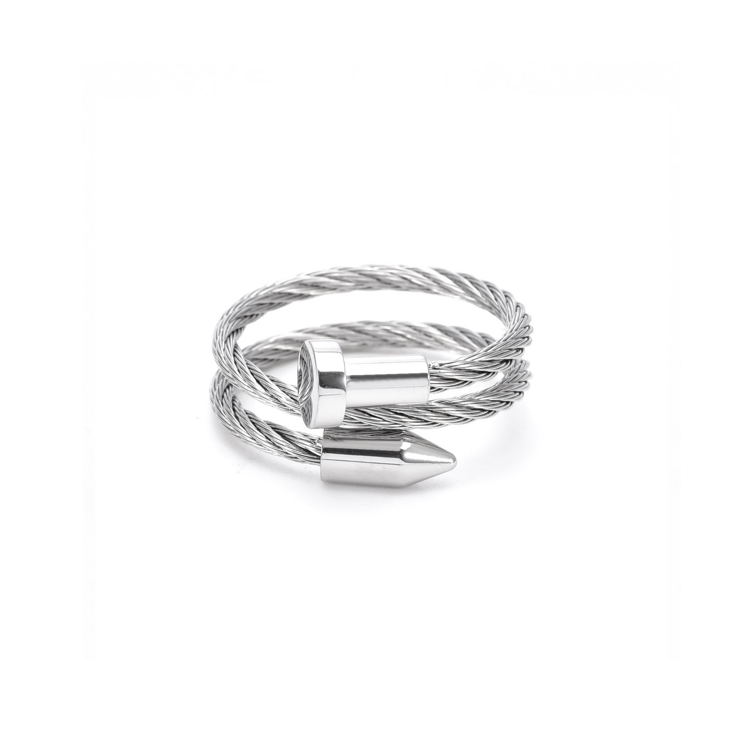 RG116W B.Tiff Pointe Cable Adjustable Ring