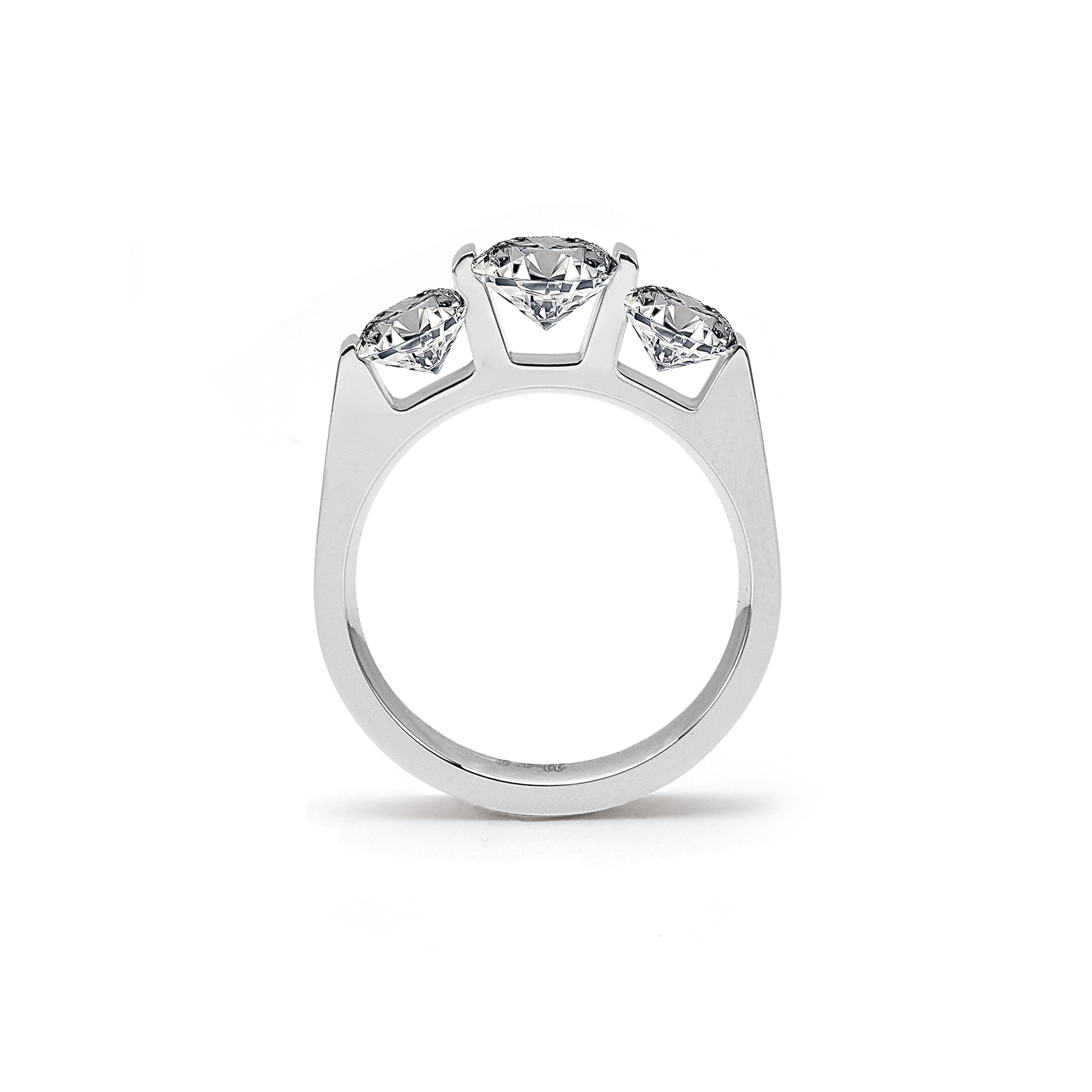 RG203W B.Tiff 3 - Stone Cushion Cut Engagement Ring - PBNJ FASHIONS