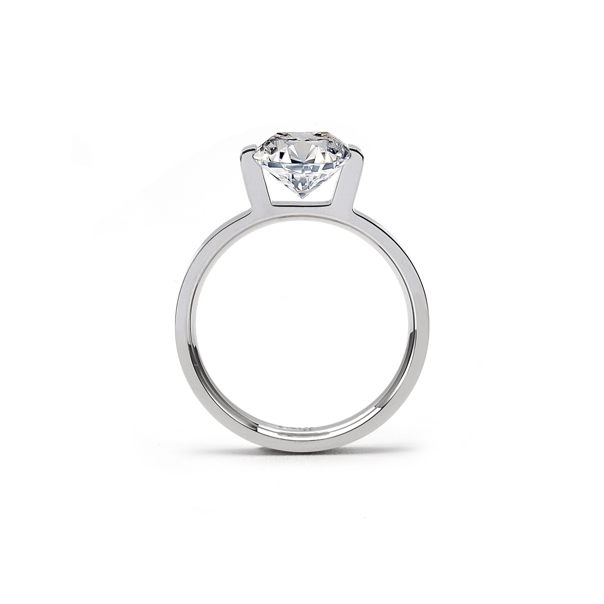 RG210W B.Tiff 3 ct Emerald Cut Engagement Ring - PBNJ FASHIONS