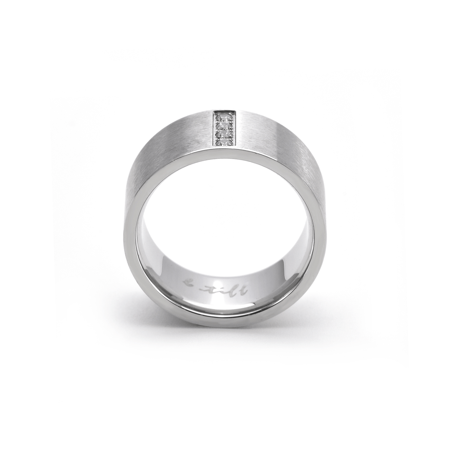 RG223W B.Tiff 4 - Stone Wide Ring [Wide Band] - PBNJ FASHIONS