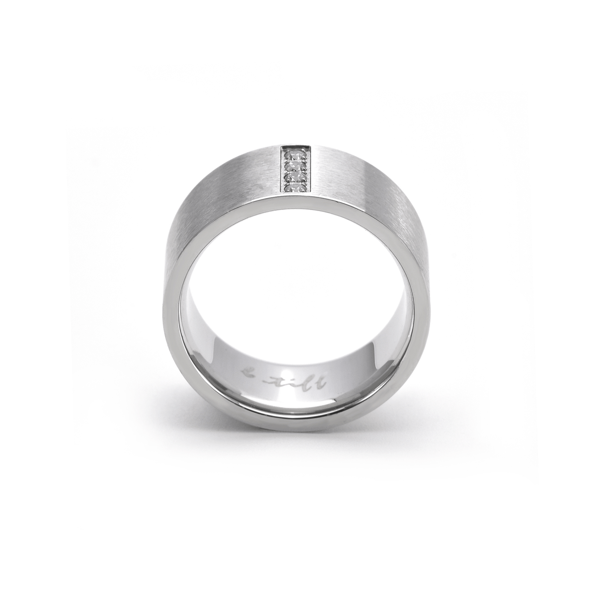 RG223W B.Tiff 4 - Stone Wide Ring [Wide Band] - PBNJ FASHIONS