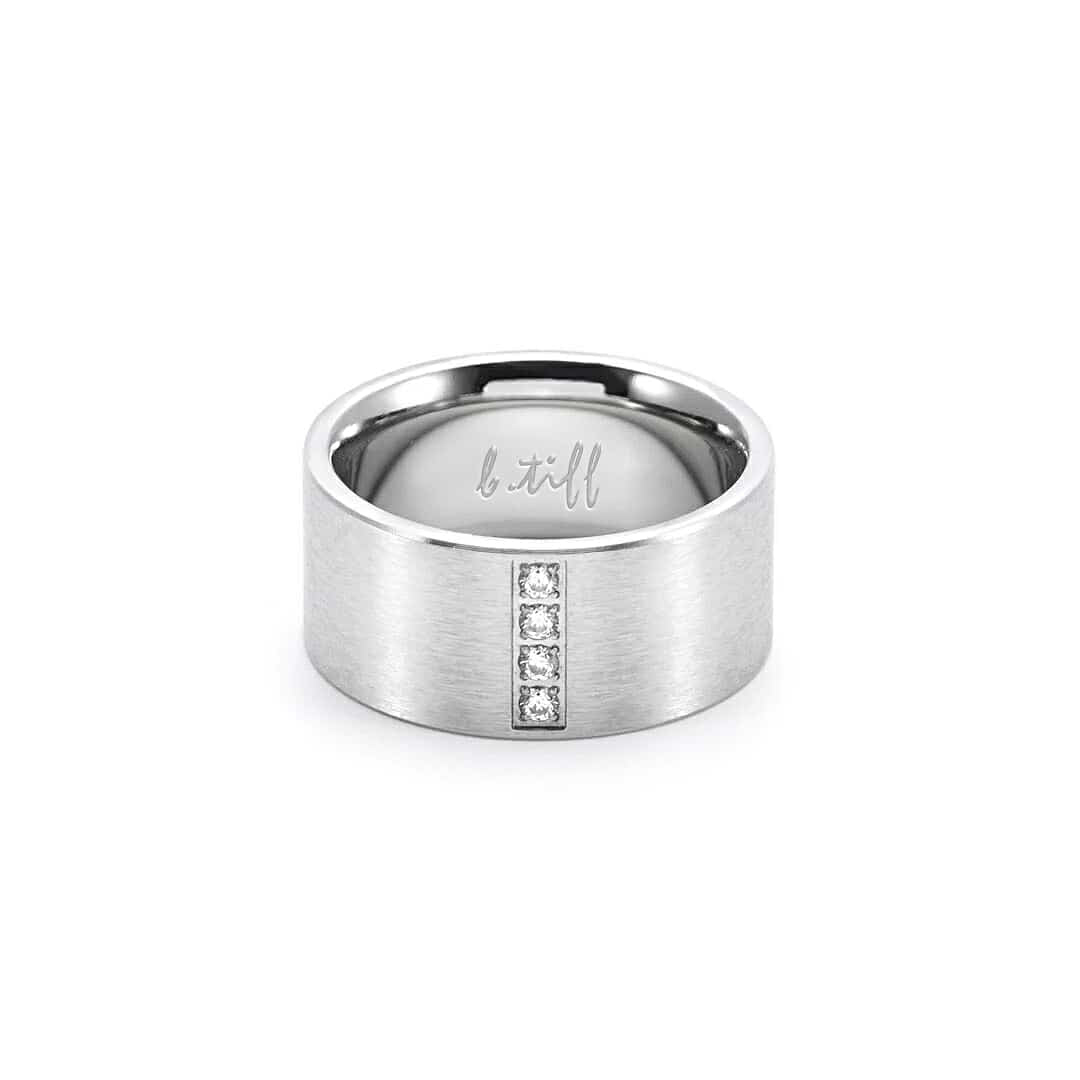 RG223W B.Tiff 4 - Stone Wide Ring [Wide Band] - PBNJ FASHIONS