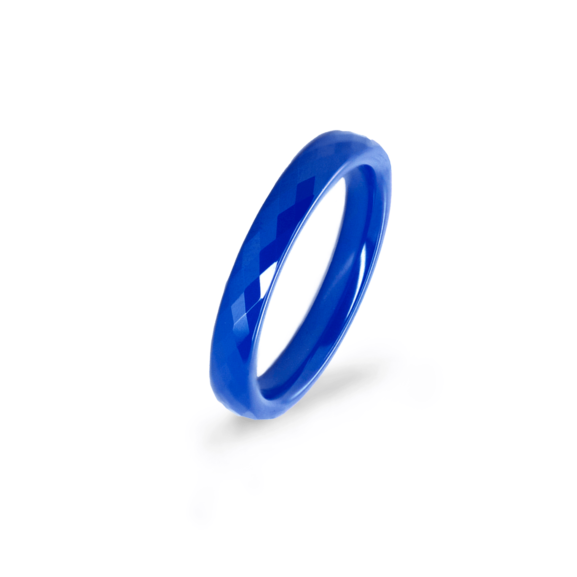 RG300BL B.Tiff Narrow Polygon Stacking Ring [Thin Band] - PBNJ FASHIONS