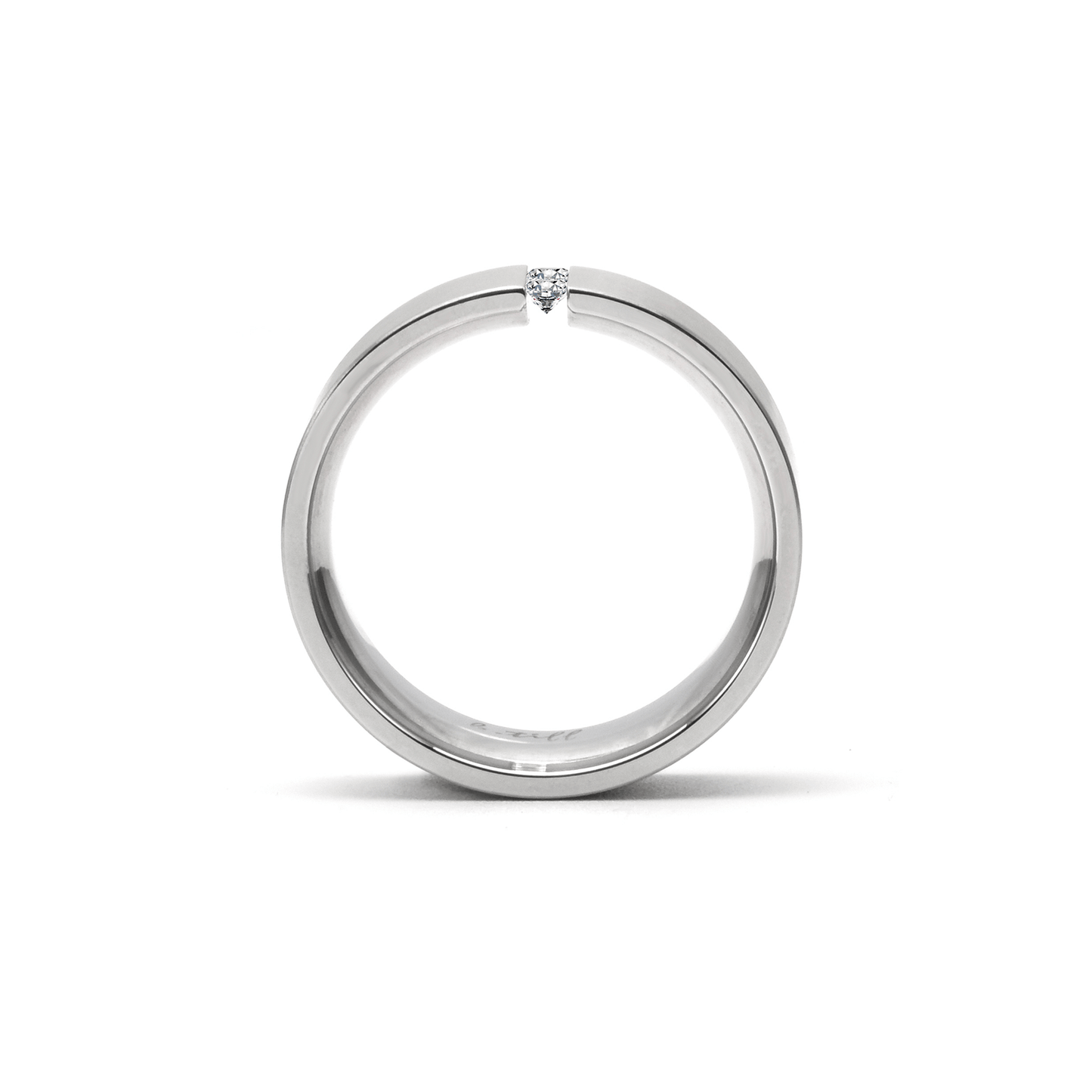 RG333W B.Tiff Sliding Stone Wide Ring [Wide Band] - PBNJ FASHIONS