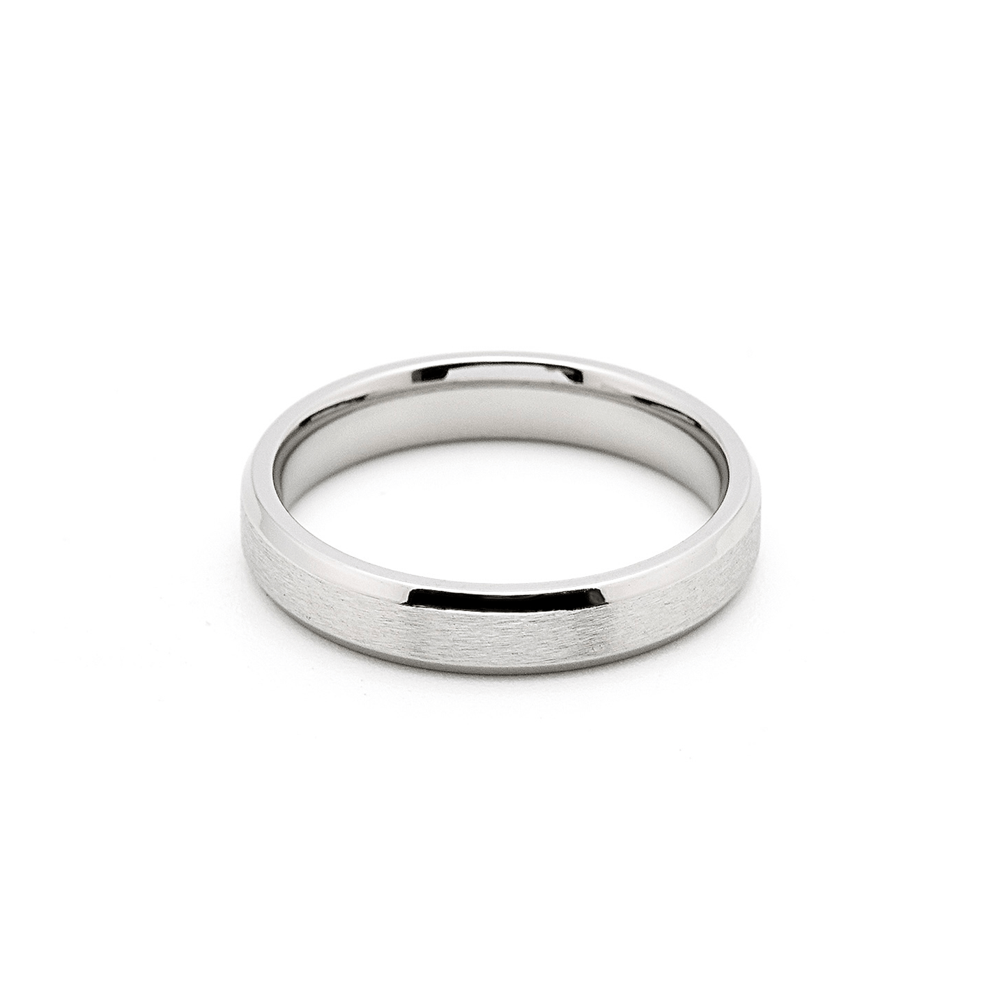 RG402W B.Tiff Beveled Edge Ring - PBNJ FASHIONS