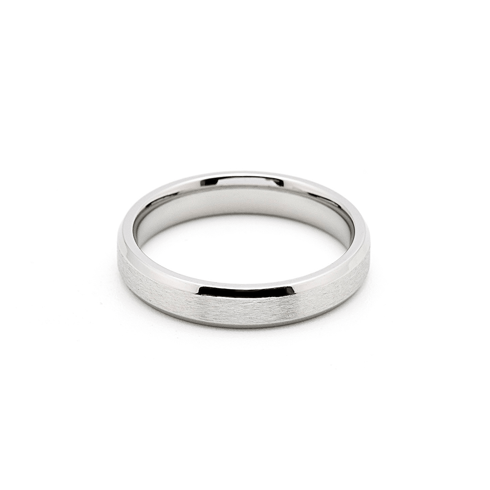 RG402W B.Tiff Beveled Edge Ring - PBNJ FASHIONS
