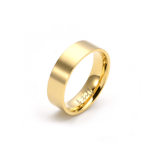 RG600G B.Tiff Gold Simplicity 6 Stacking Ring [Wide Band] - PBNJ FASHIONS