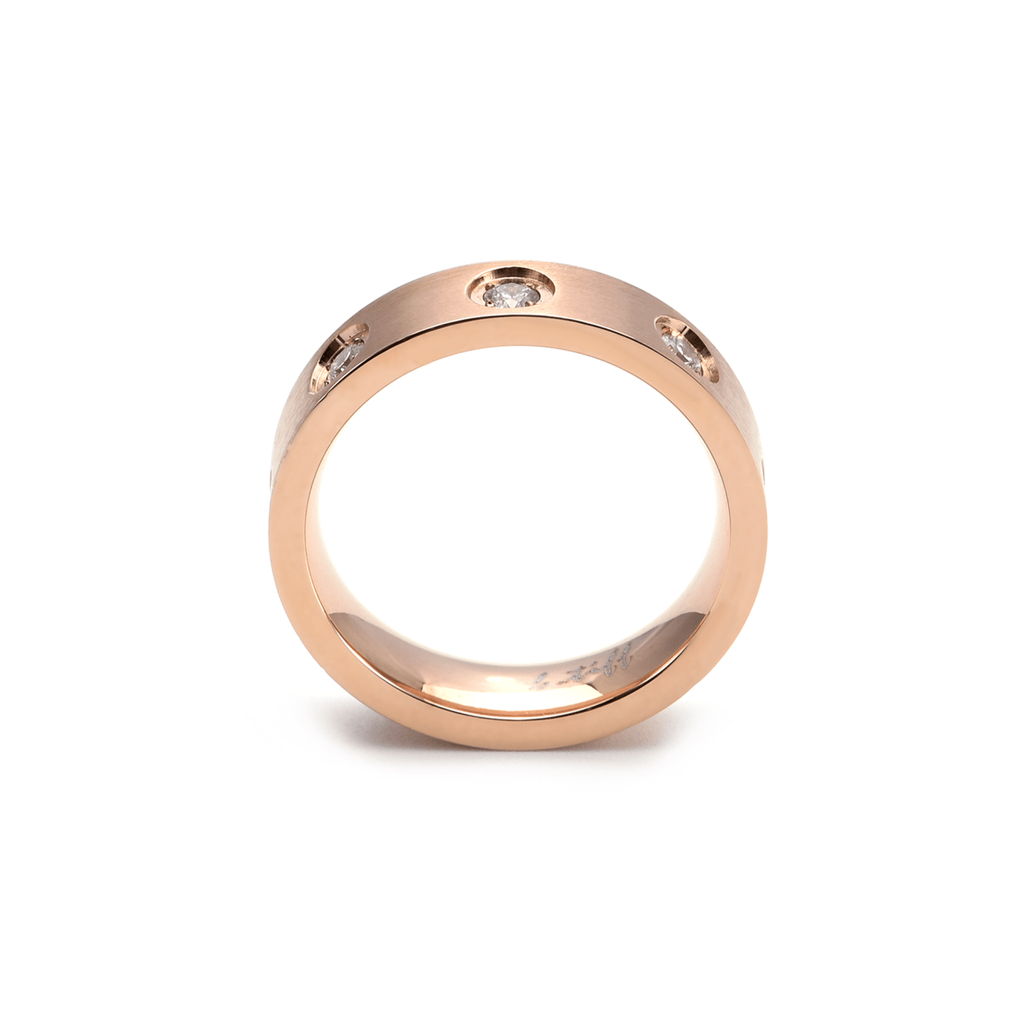 RG808RG B.Tiff Rose Gold 8 - Stone Pave Ring - PBNJ FASHIONS
