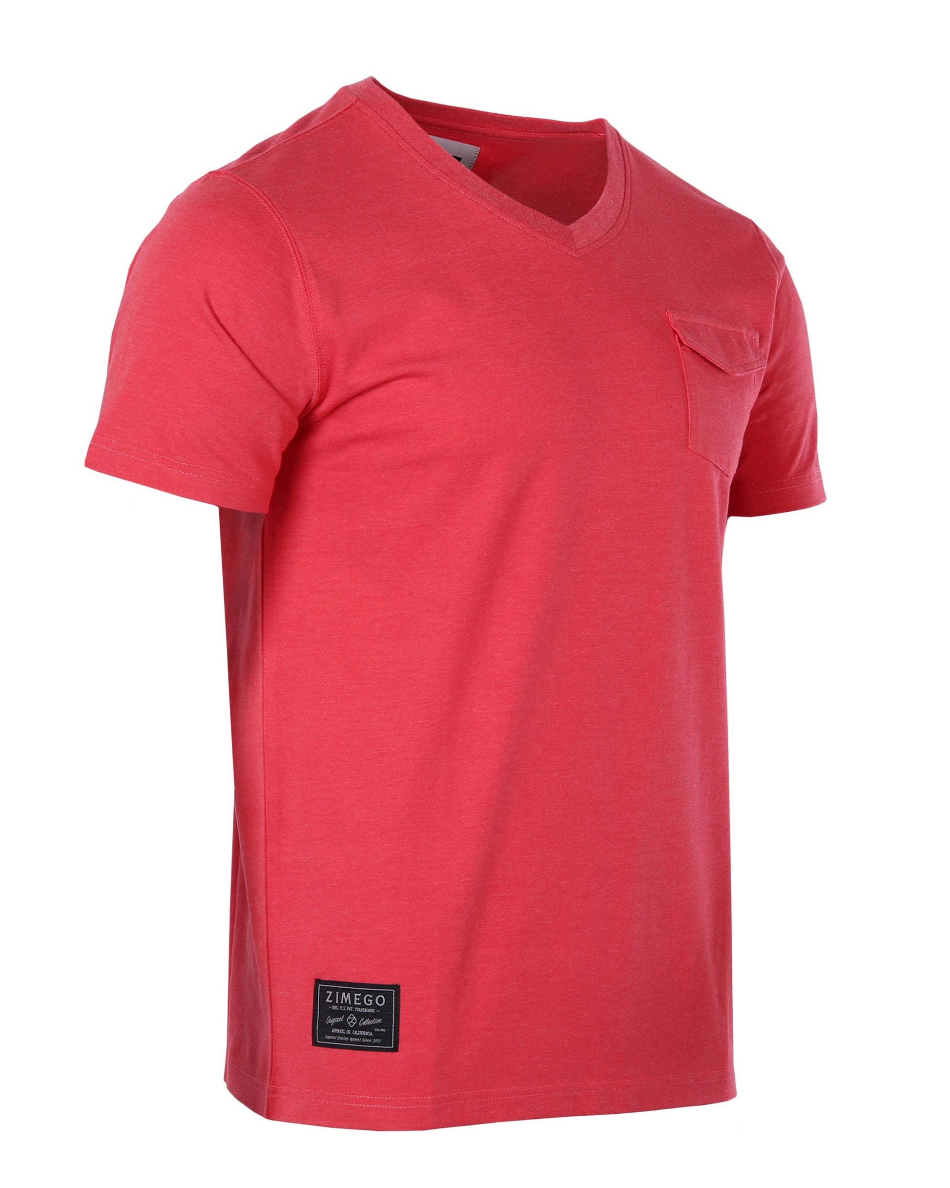 Essential Basic V-Neck T-Shirt-2