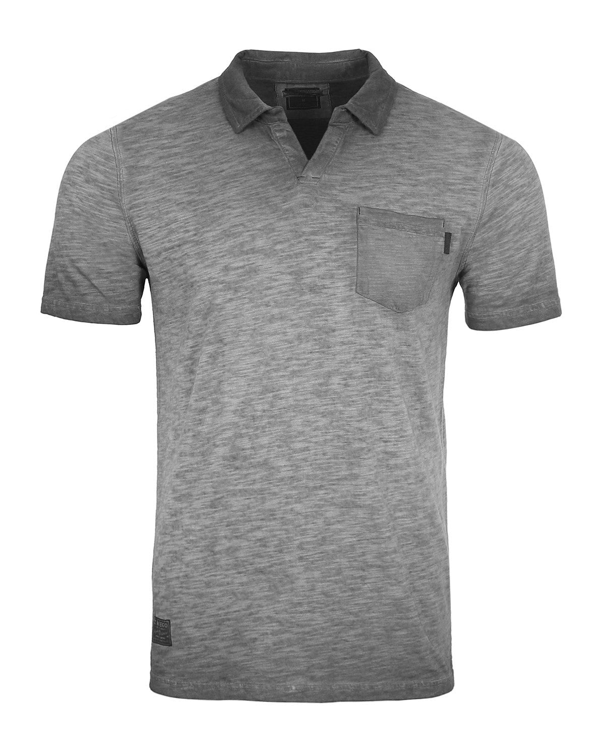 VINTAGE GARMENT DYED SHORT SLEEVE POLO SHIRTS-2