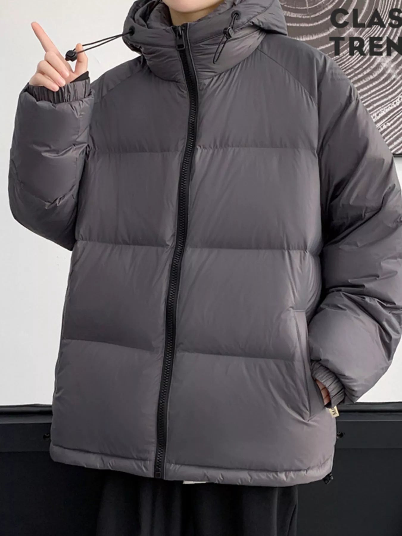 Men's Full Size Warm Padded Hooded Puffer Jacket Plus Size - PBNJ FASHIONS