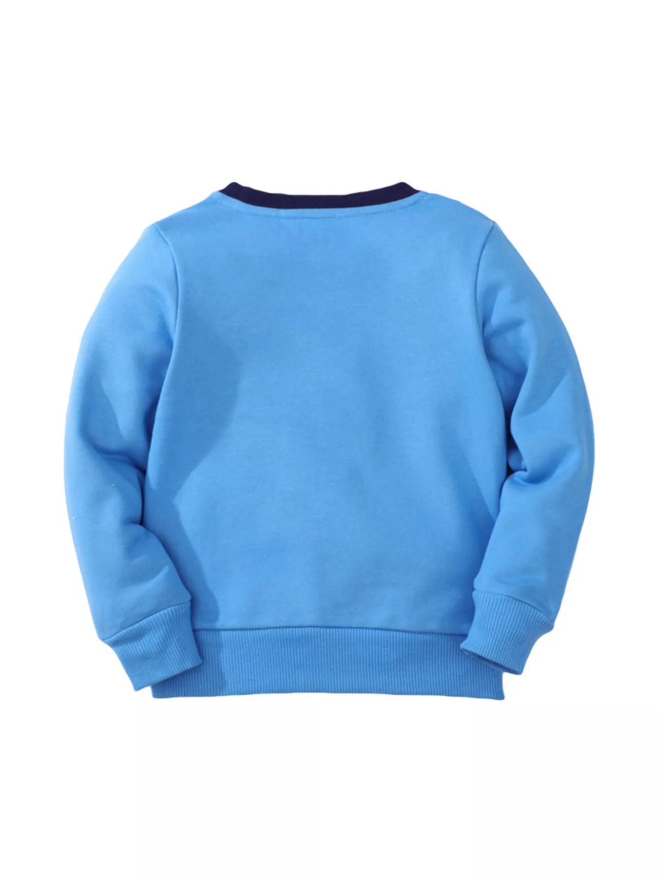 Children's Shark Print Crew Neck Sweatshirt - PBNJ FASHIONS