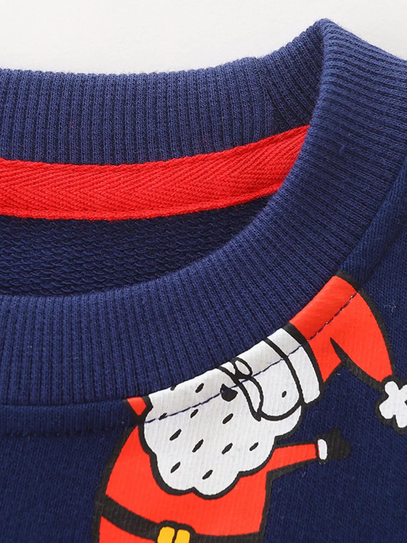 Children's Christmas Print Crew Neck Sweatshirt - PBNJ FASHIONS