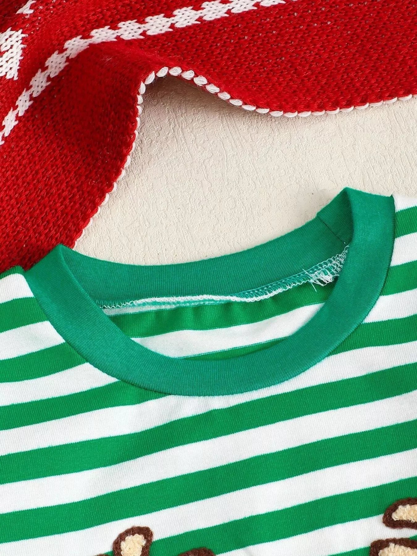 Children's Christmas Striped Pajama Set - PBNJ FASHIONS