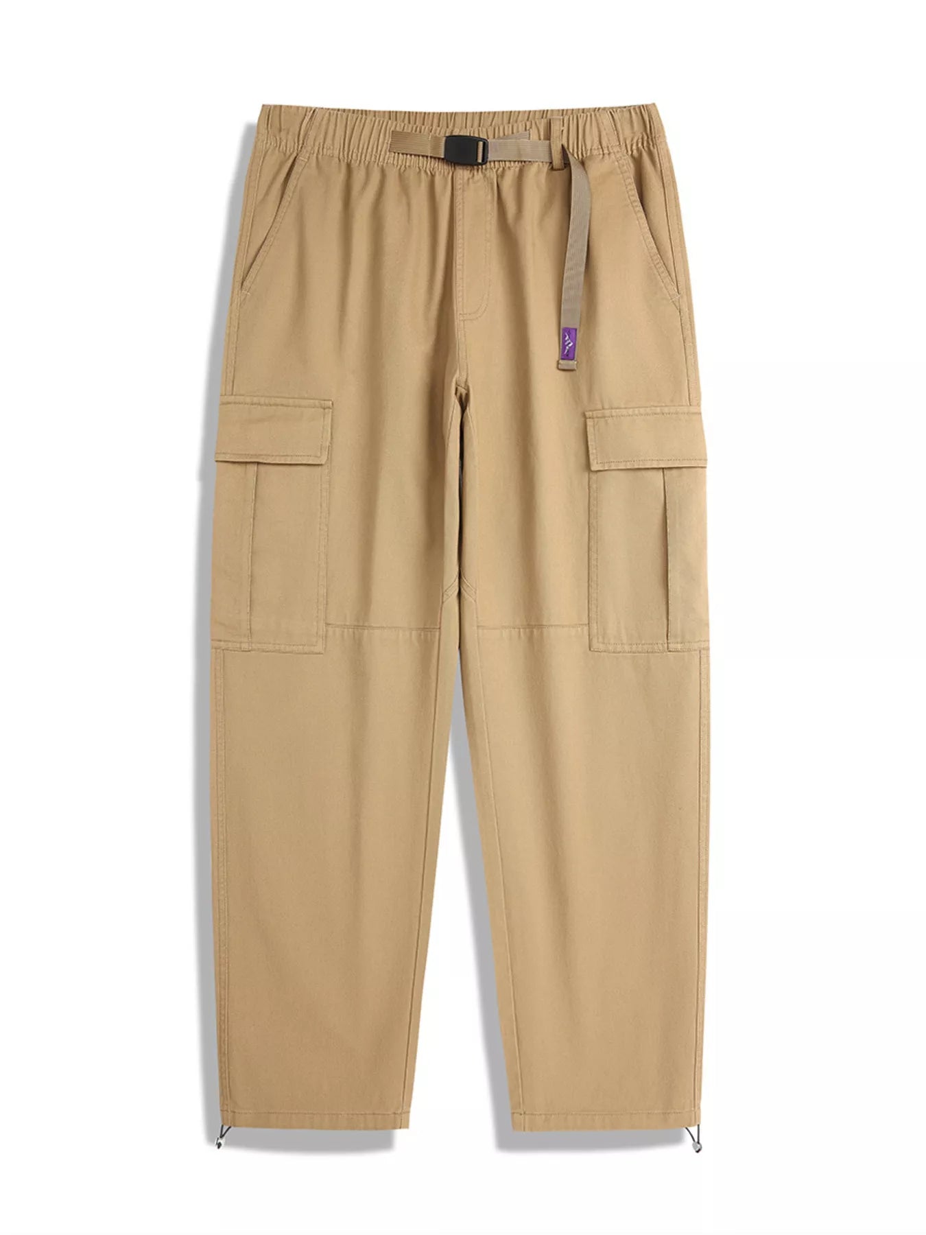 Men's Full Size Casual Cargo Pants with Elastic Waist Plus Size - PBNJ FASHIONS