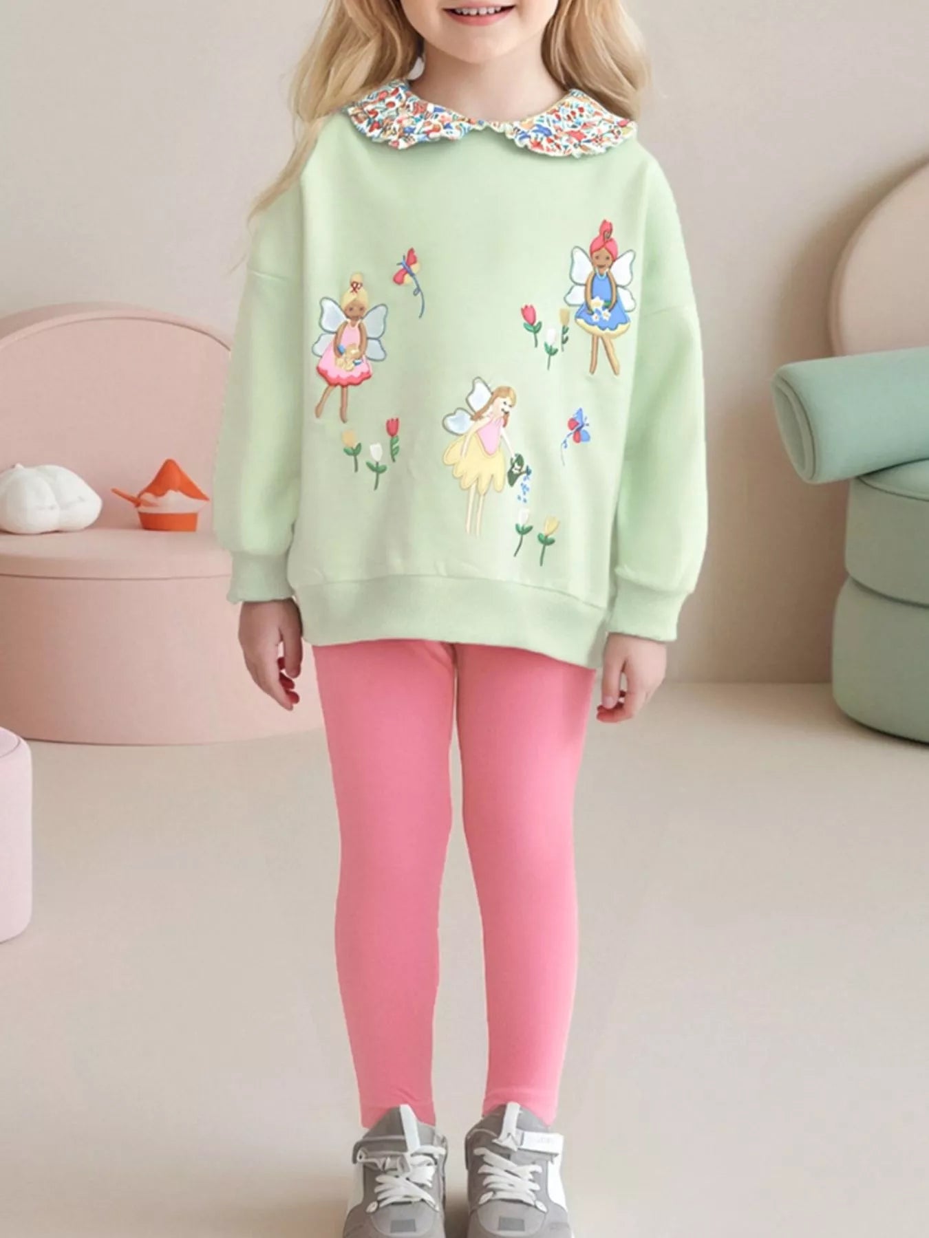 Children's Fairy Sweatshirt & Leggings Set - PBNJ FASHIONS