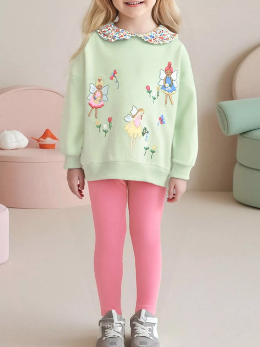 Children's Fairy Sweatshirt & Leggings Set - PBNJ FASHIONS