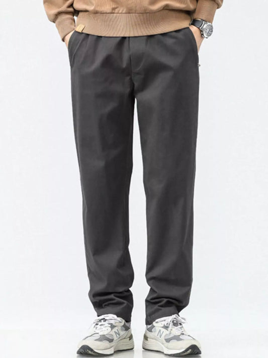 Men's Plus Size Casual Loose Fit Wide Leg Pants - PBNJ FASHIONS