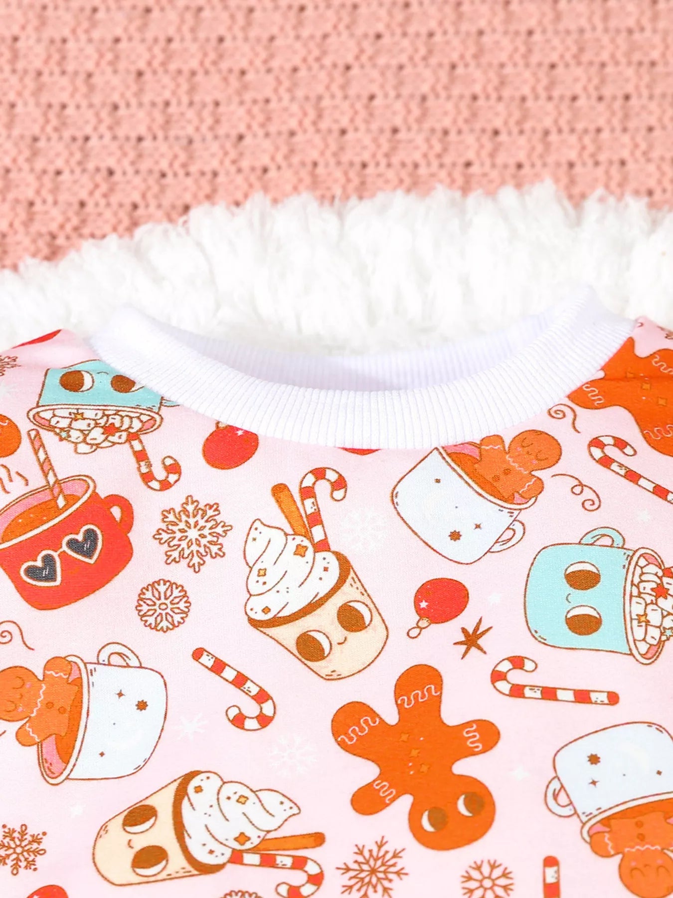 Children's Christmas Santa Print Long Sleeve Set - PBNJ FASHIONS