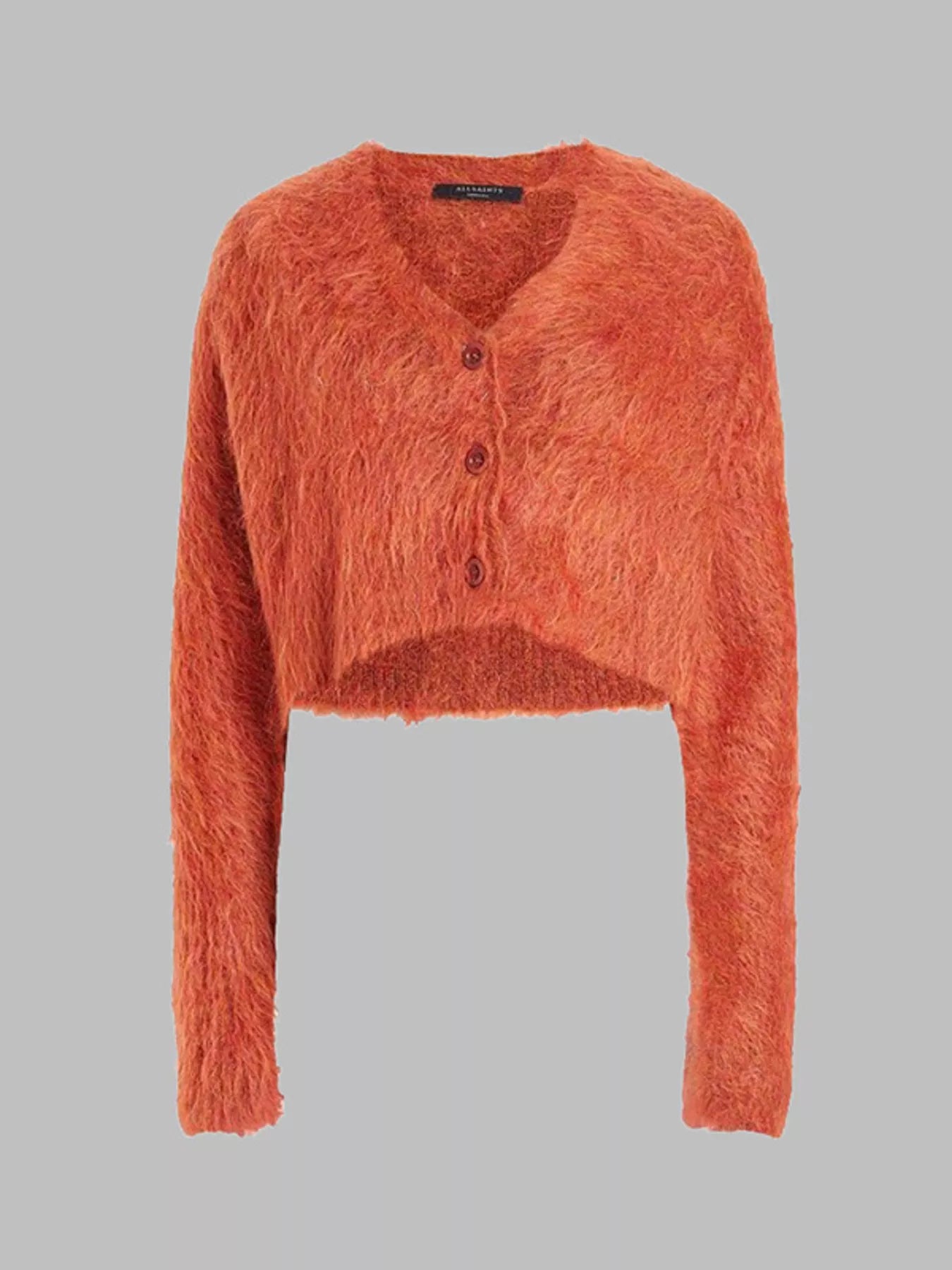 Fluffy Knit Cropped Cardigan - PBNJ FASHIONS