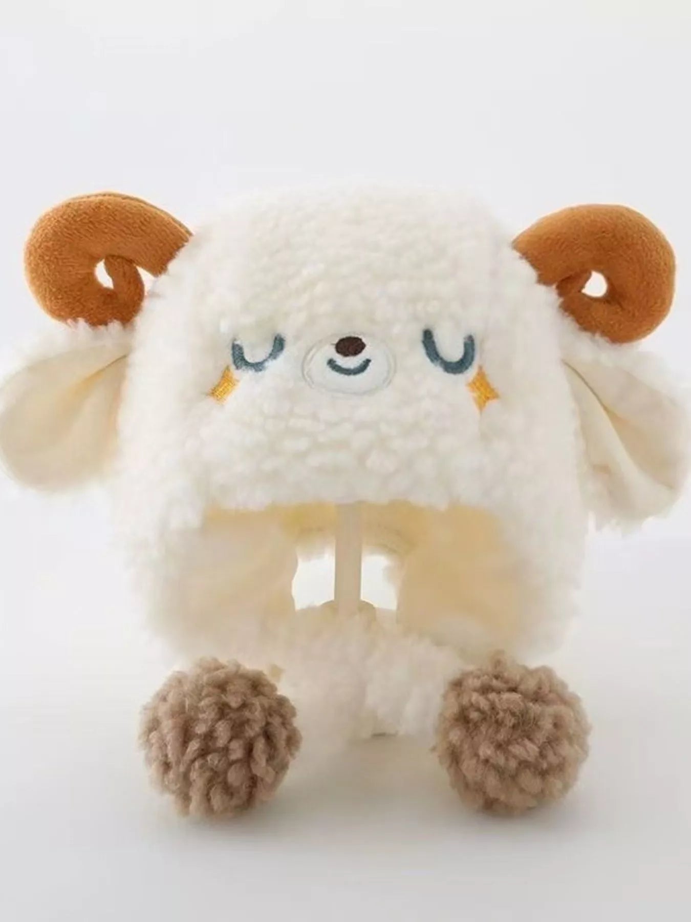 Children's Cute Lamb Plush Hat - PBNJ FASHIONS