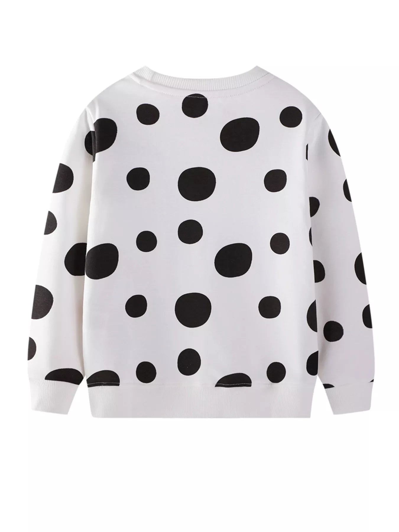 Children's Bee Applique Polka Dot Sweatshirt - PBNJ FASHIONS