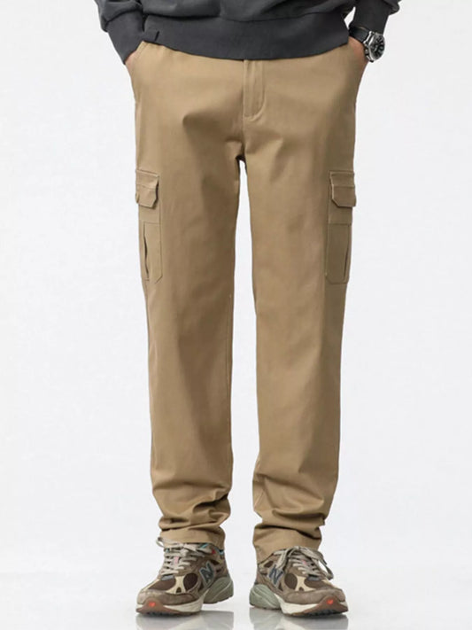 Men's Plus Size Relaxed Fit Cargo Pants - PBNJ FASHIONS