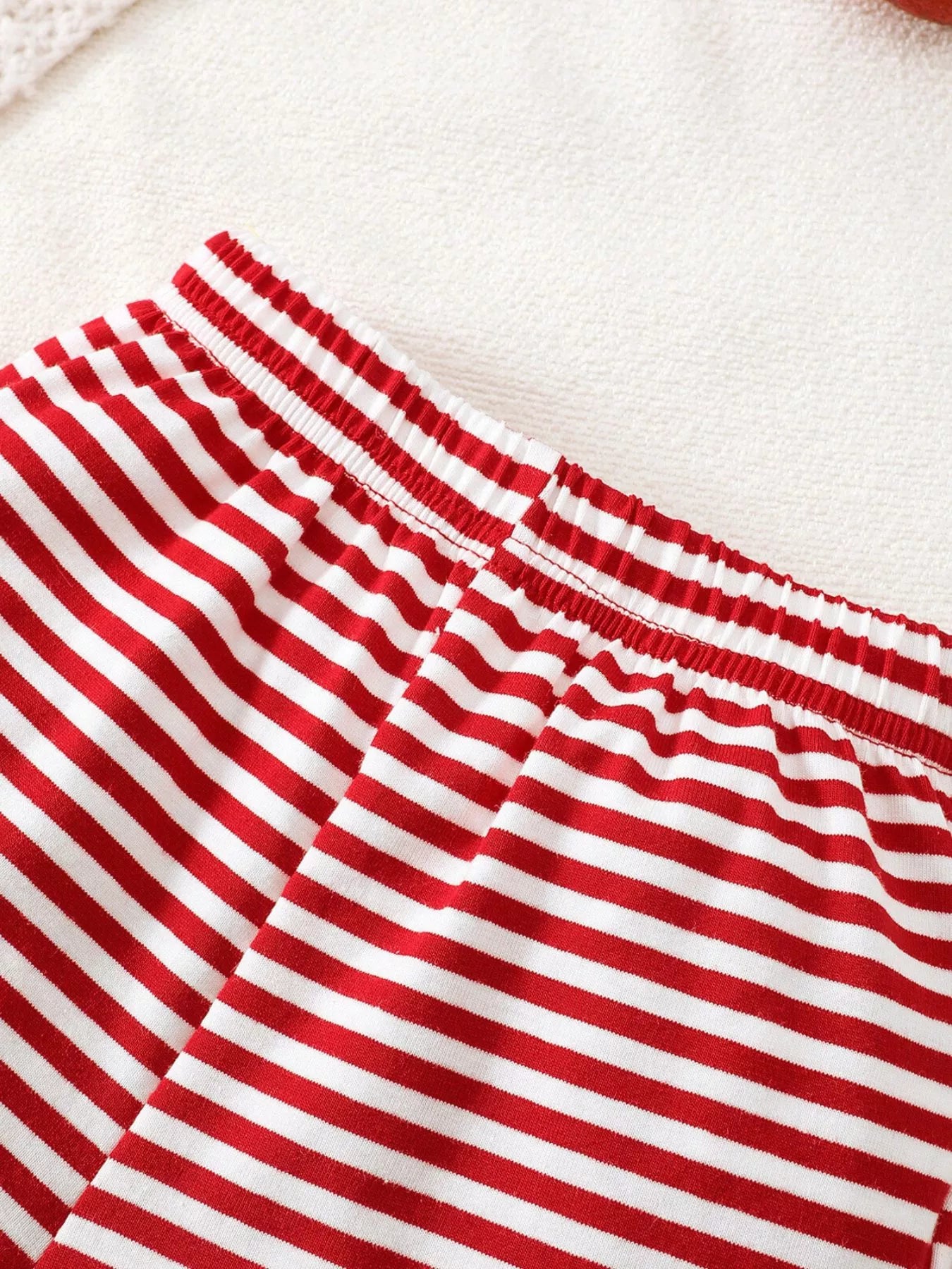 Children's Christmas Santa Striped Pajama Set - PBNJ FASHIONS
