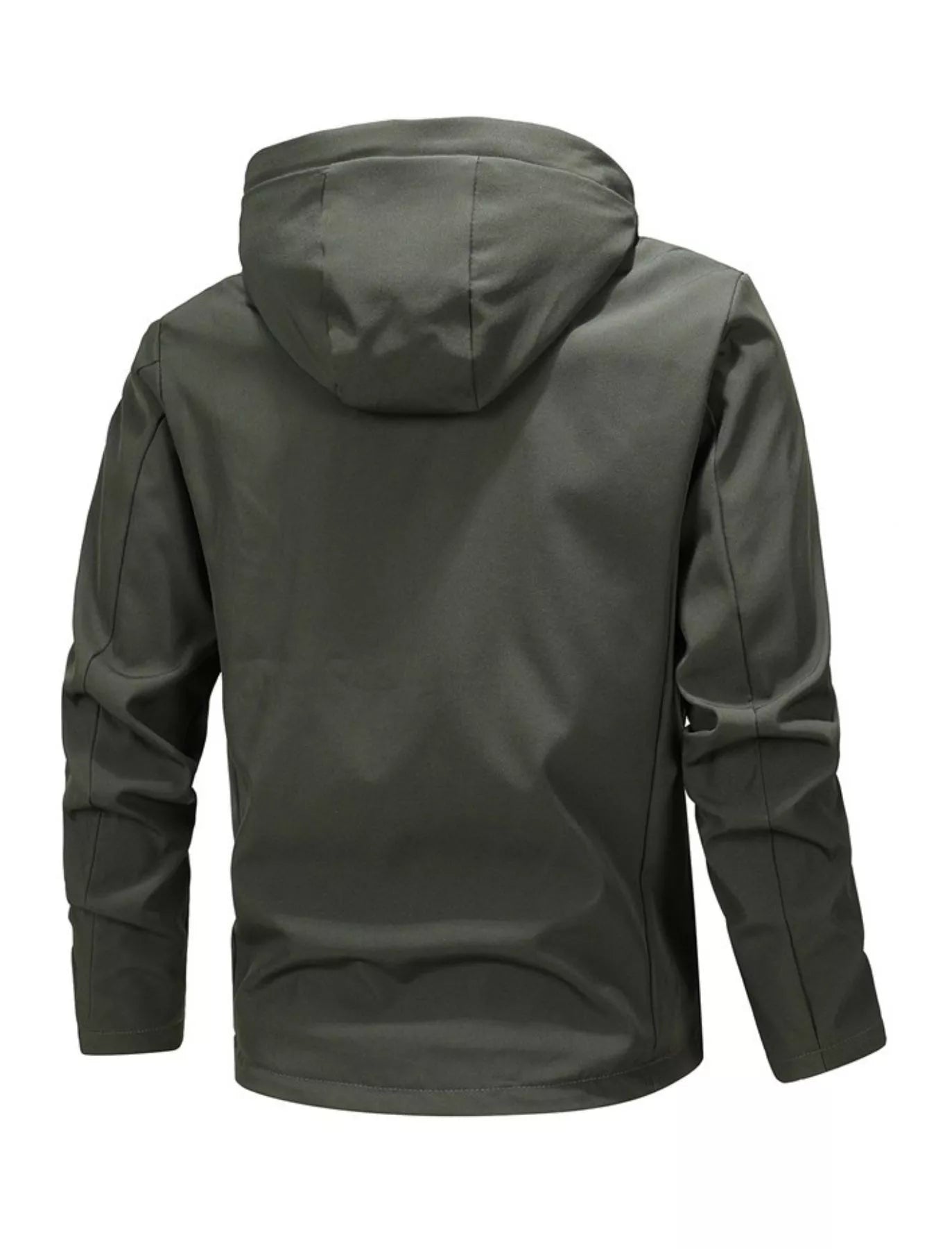 Men's Plus Size Casual Hooded Windproof Jacket - PBNJ FASHIONS