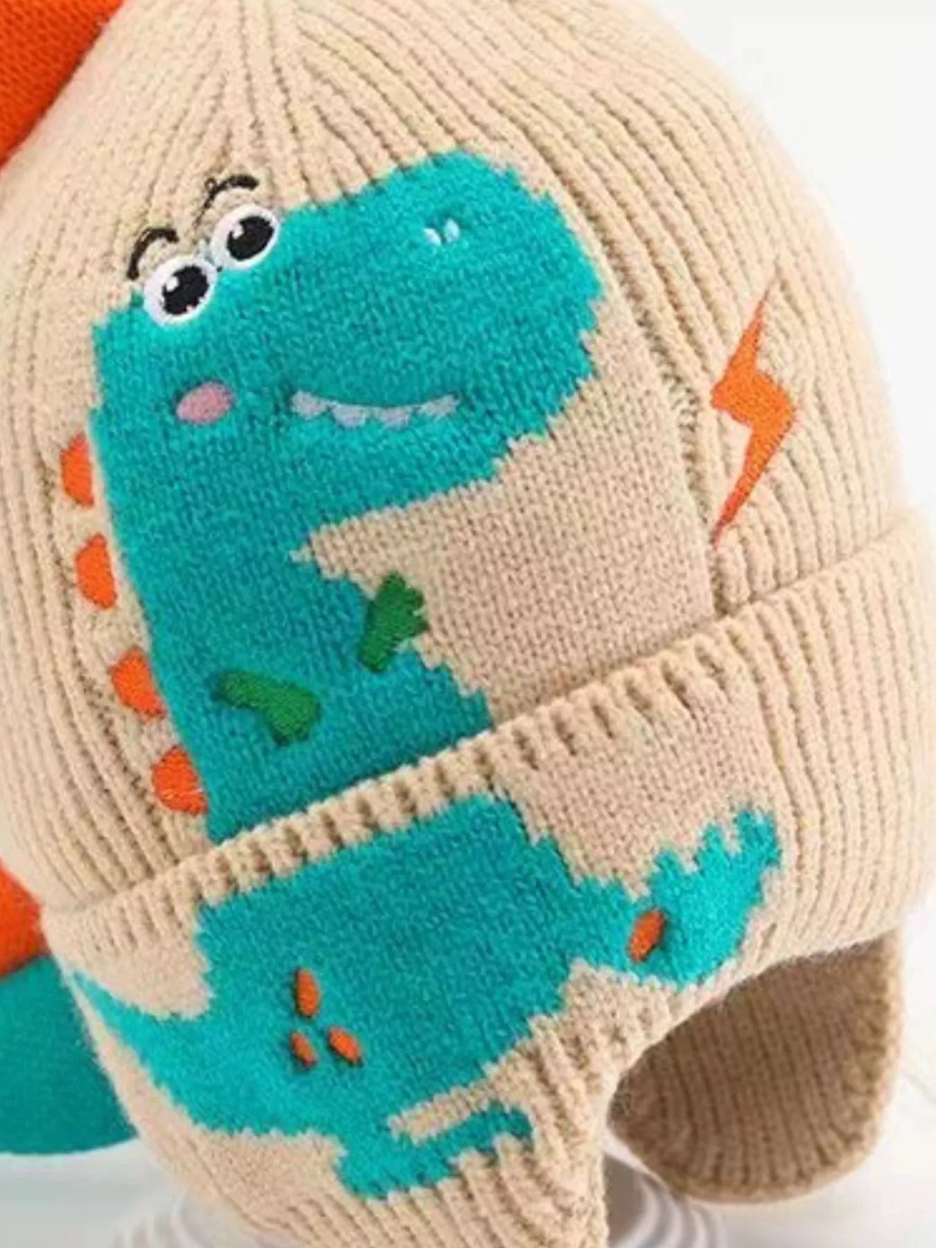 Children's Dinosaur Knitted Hat - PBNJ FASHIONS