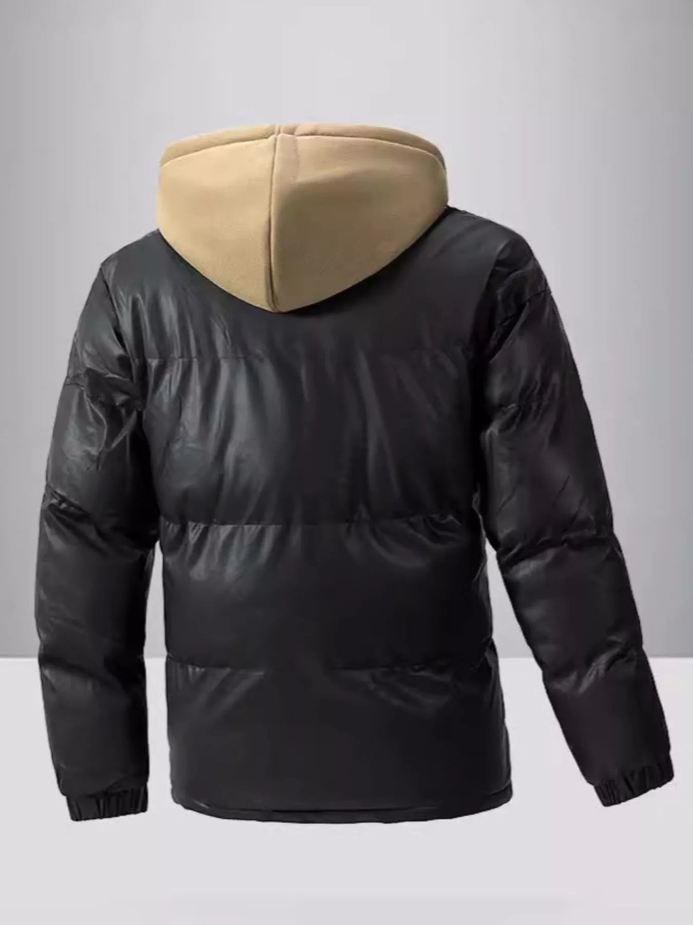 Men's Plus Size Zip Up Long Sleeve Hooded Jacket - PBNJ FASHIONS